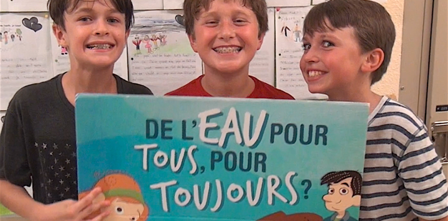 «DE L’EAU POUR TOUS, POUR TOUJOURS!» aux écoles Cap-Soleil et St-Pierre