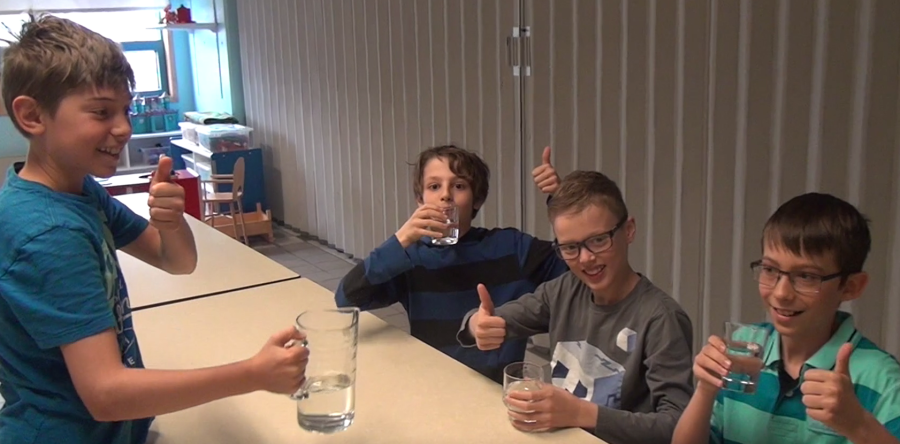 «DE L’EAU POUR TOUS, POUR TOUJOURS!» À L’ÉCOLE Les Sources