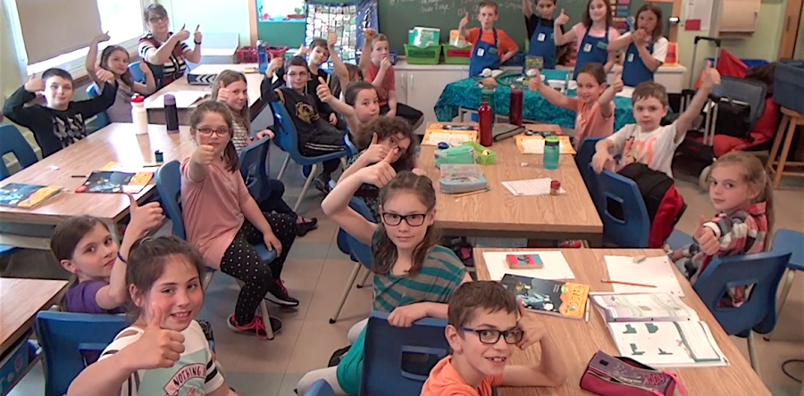 «DE L’EAU POUR TOUS, POUR TOUJOURS!» À L’ÉCOLE Des Écrivains