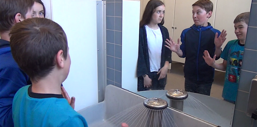 «DE L’EAU… » À L’ÉCOLE des Petits cheminots