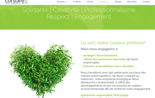 Corsaire – Design | Communication | WEB