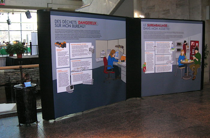 Exposition Les idées ALLANT vert
