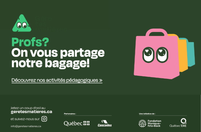Gère tes matières – activités pédagogiques
